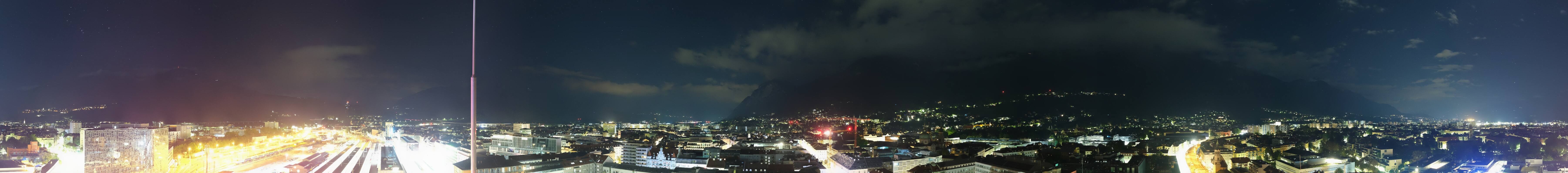 Archiv Foto Webcam Panoramablick - Innsbruck