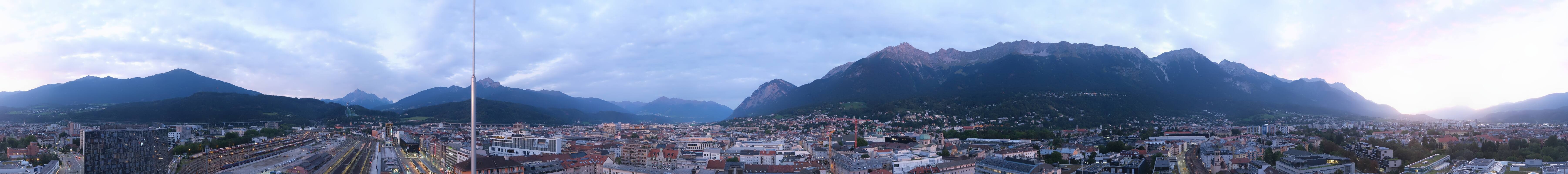 Archived image Webcam Innsbruck - panoramic view