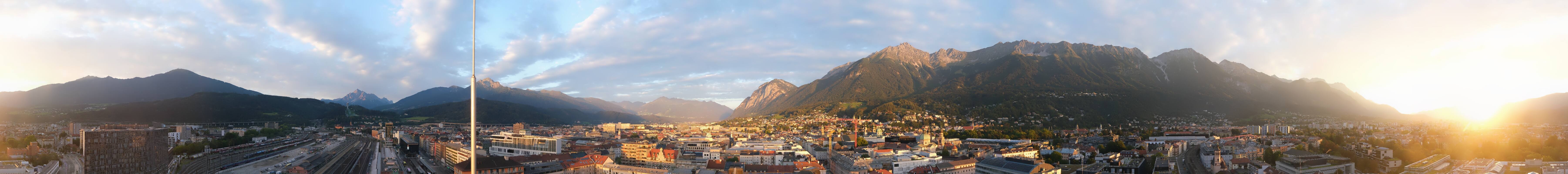 Archived image Webcam Innsbruck - panoramic view