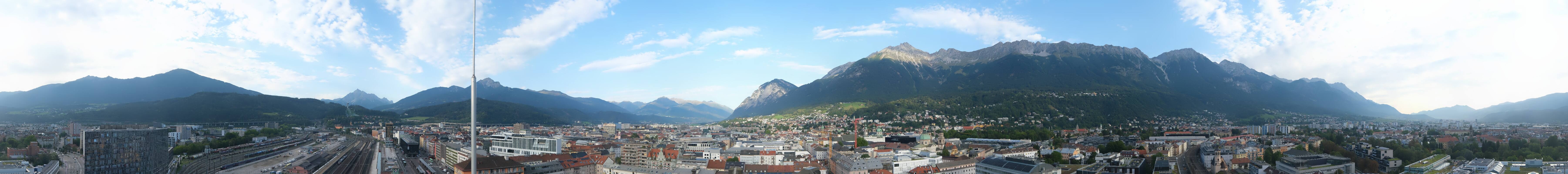 Archived image Webcam Innsbruck - panoramic view