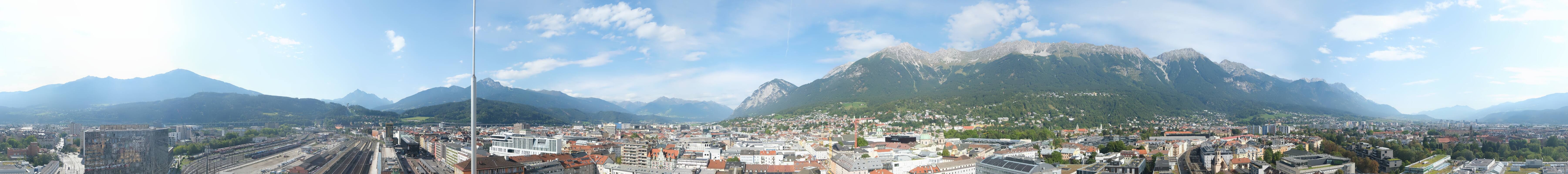 Archived image Webcam Innsbruck - panoramic view