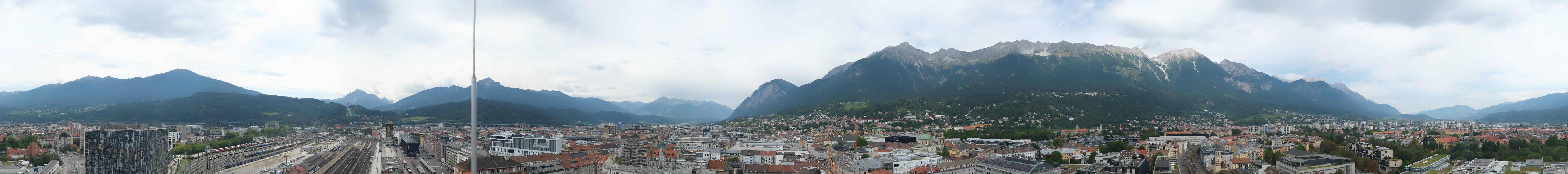 Archived image Webcam Innsbruck - panoramic view