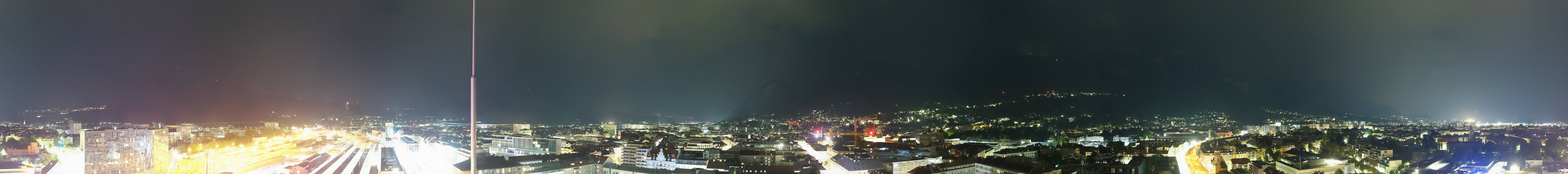 Archiv Foto Webcam Panoramablick - Innsbruck