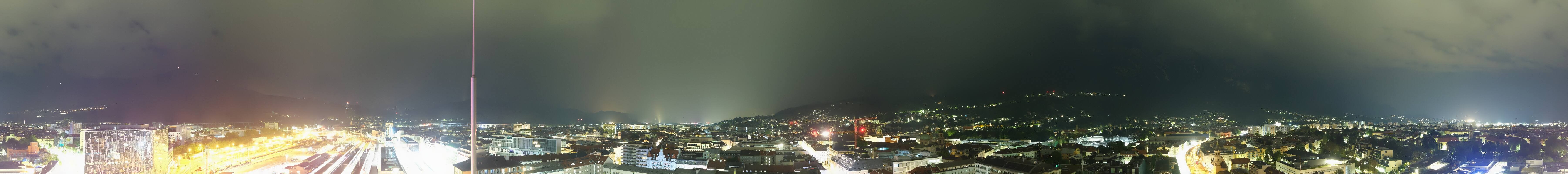 Archiv Foto Webcam Panoramablick - Innsbruck
