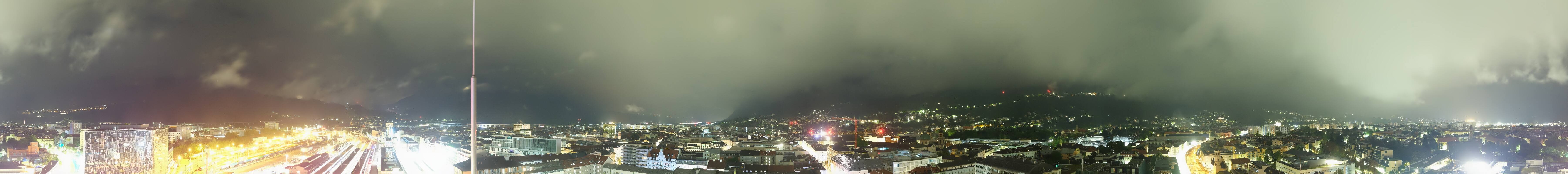 Archiv Foto Webcam Panoramablick - Innsbruck