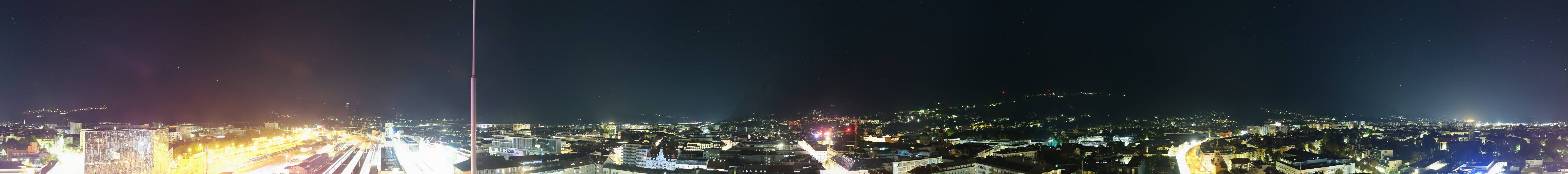 Archiv Foto Webcam Panoramablick - Innsbruck