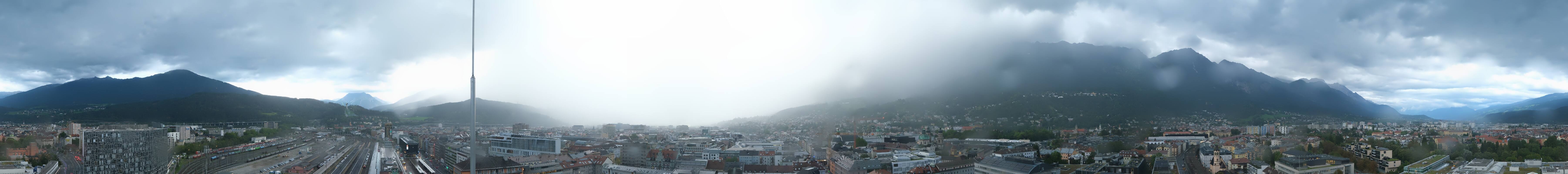 Archiv Foto Webcam Panoramablick - Innsbruck