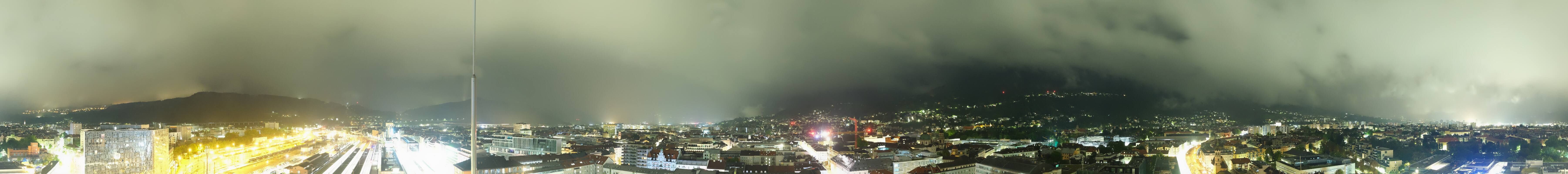 Archiv Foto Webcam Panoramablick - Innsbruck