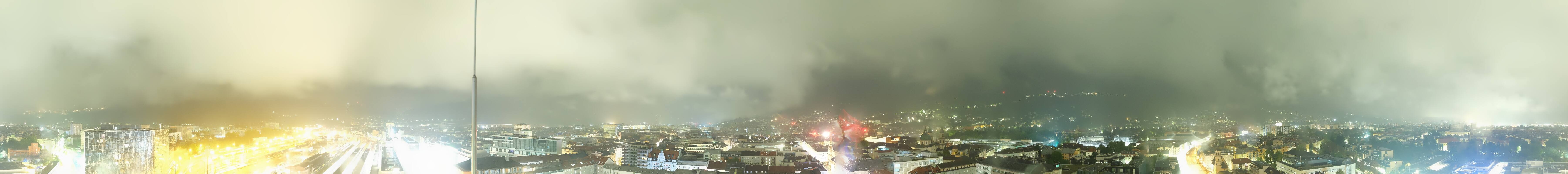 Archiv Foto Webcam Panoramablick - Innsbruck