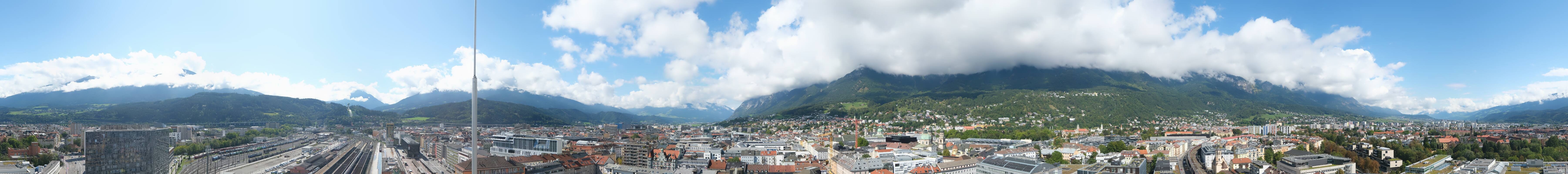 Archived image Webcam Innsbruck - panoramic view