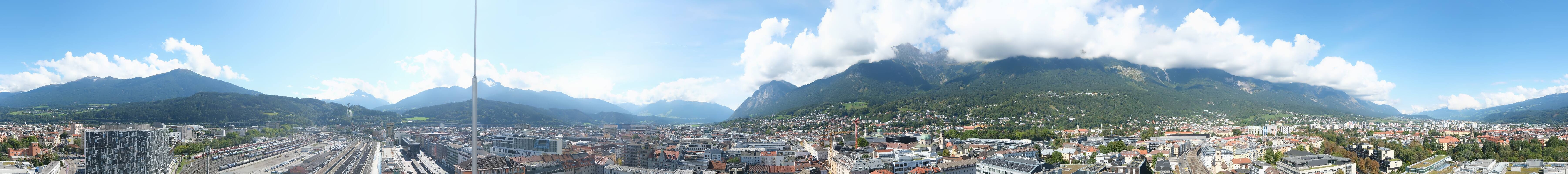 Archived image Webcam Innsbruck - panoramic view