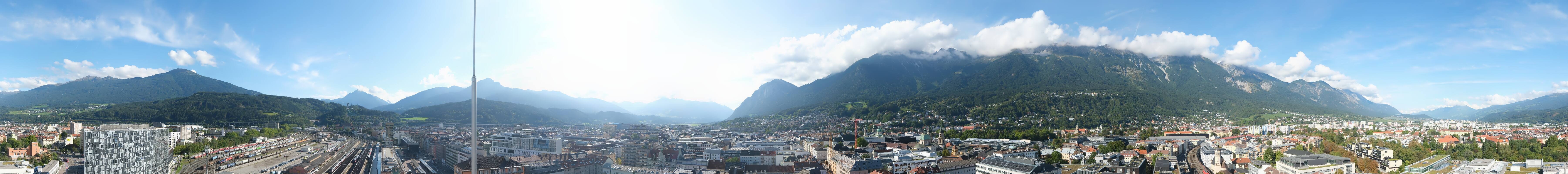 Archived image Webcam Innsbruck - panoramic view
