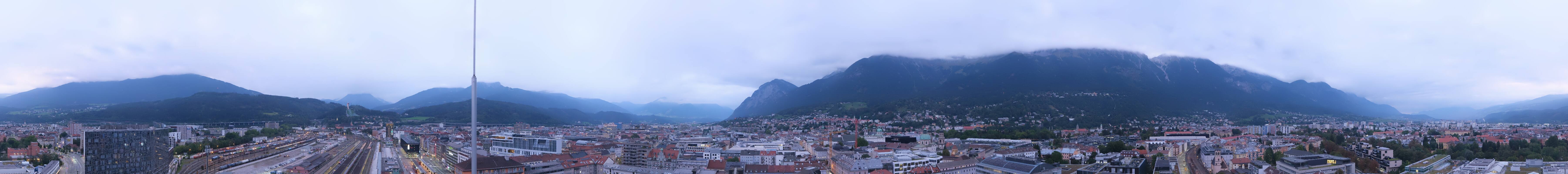Archived image Webcam Innsbruck - panoramic view