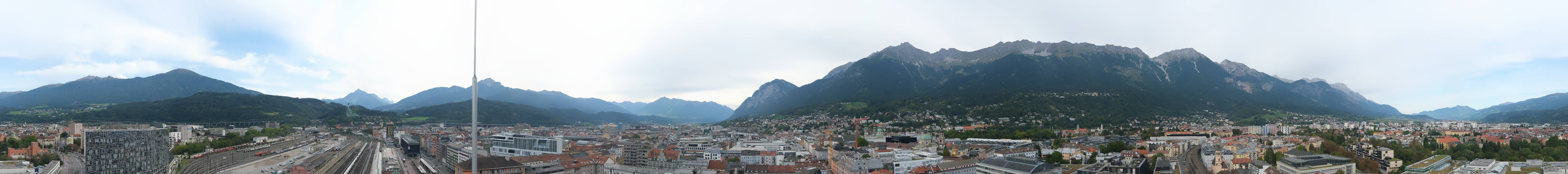 Archiv Foto Webcam Panoramablick - Innsbruck