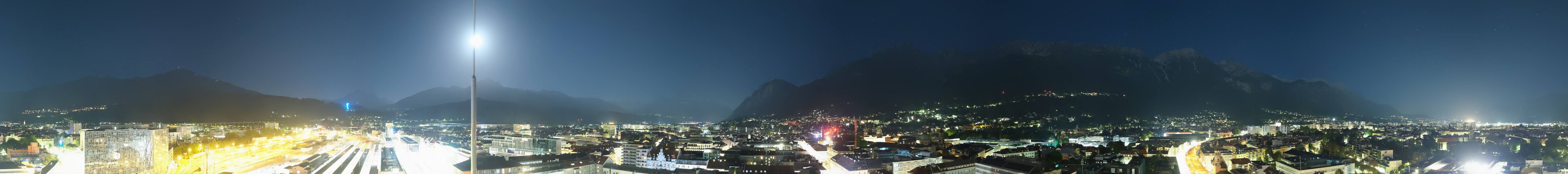 Archiv Foto Webcam Panoramablick - Innsbruck