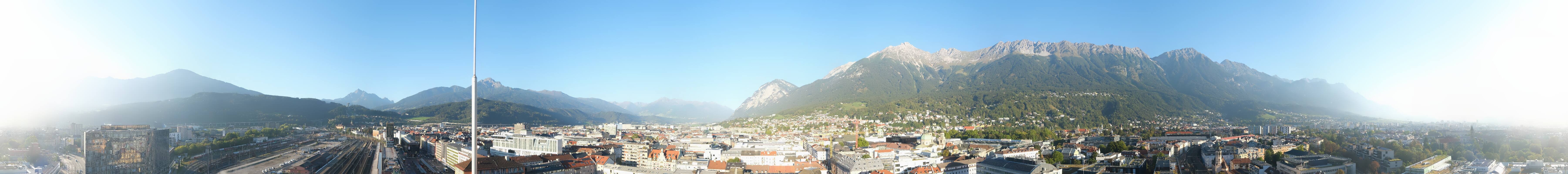 Archived image Webcam Innsbruck - panoramic view