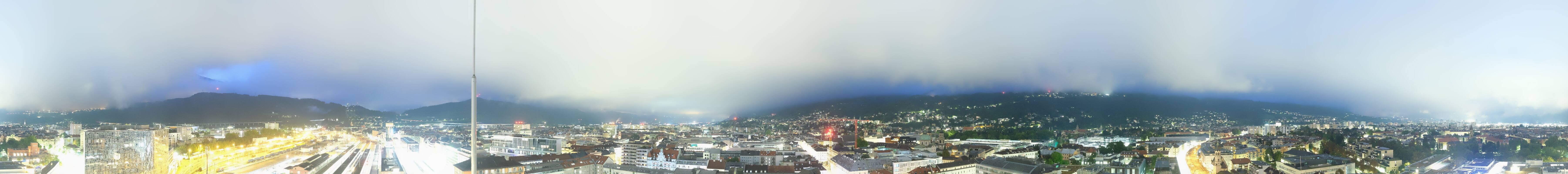 Archiv Foto Webcam Panoramablick - Innsbruck