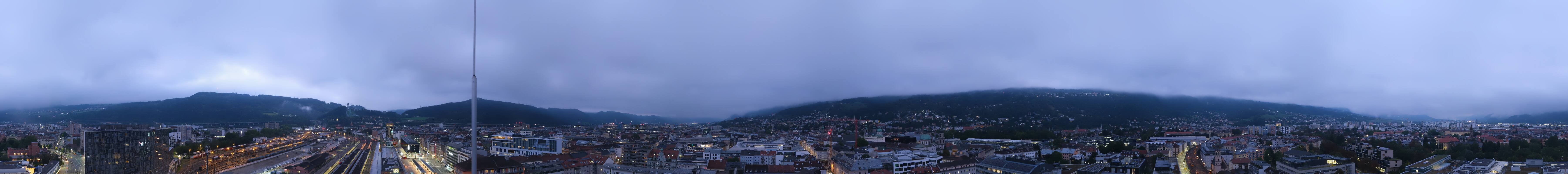 Archiv Foto Webcam Panoramablick - Innsbruck