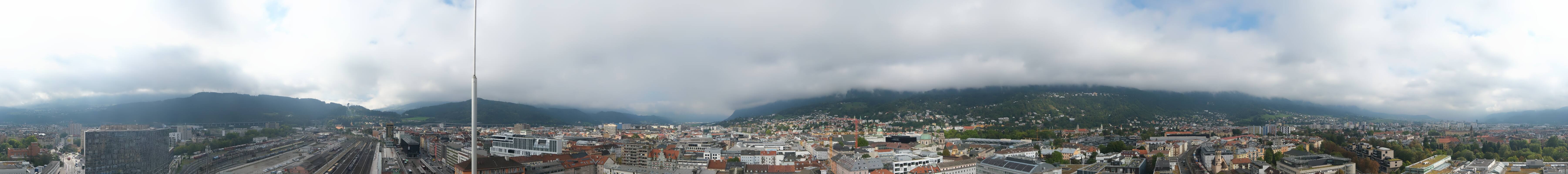 Archiv Foto Webcam Panoramablick - Innsbruck