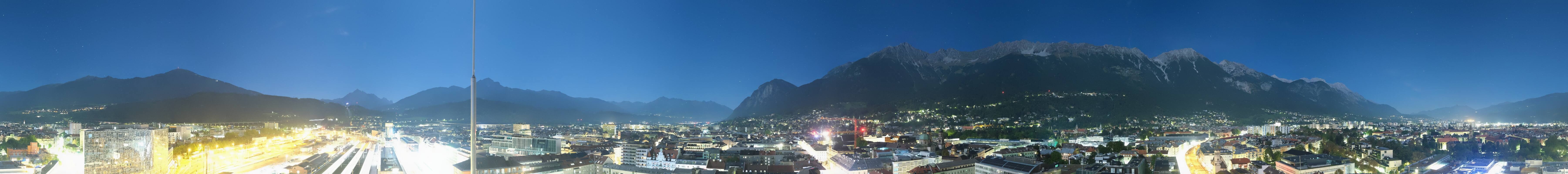 Archiv Foto Webcam Panoramablick - Innsbruck