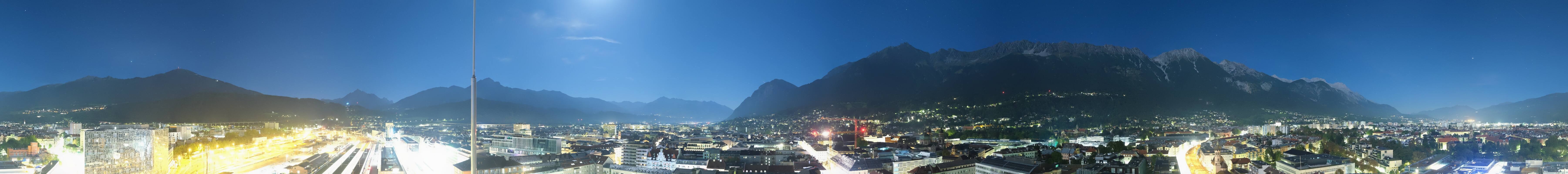 Archiv Foto Webcam Panoramablick - Innsbruck
