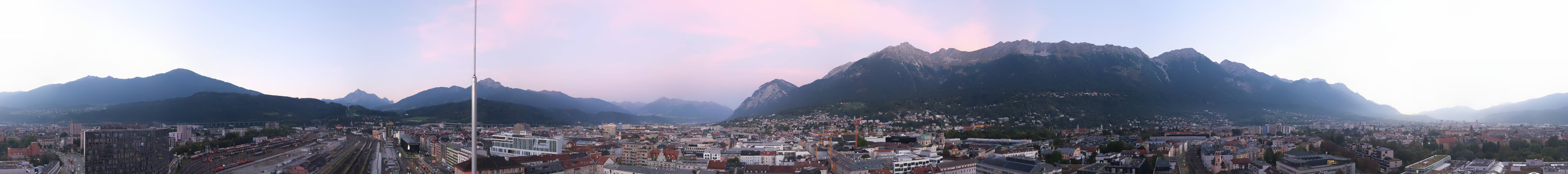 Archived image Webcam Innsbruck - panoramic view