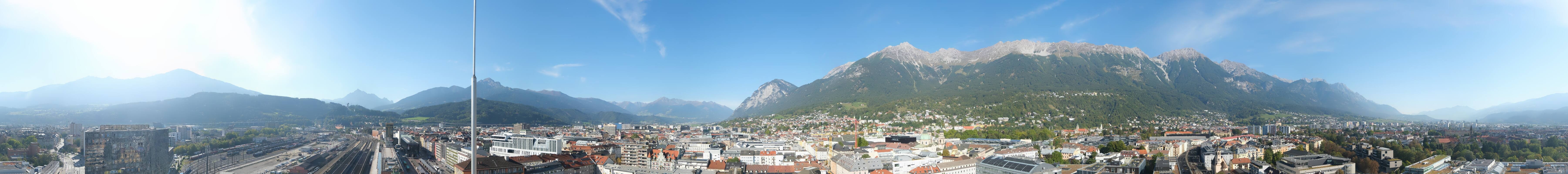 Archived image Webcam Innsbruck - panoramic view