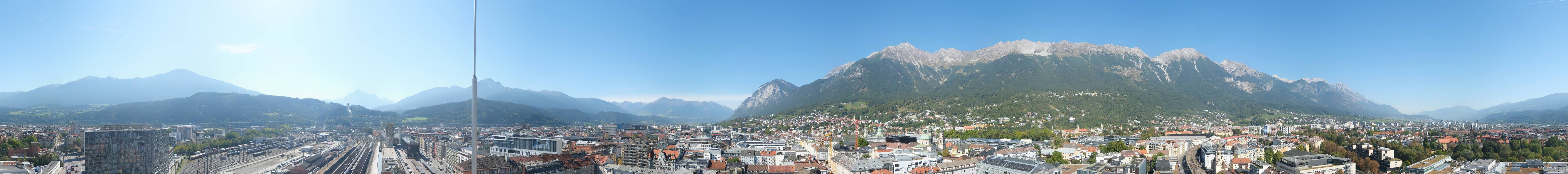 Archived image Webcam Innsbruck - panoramic view