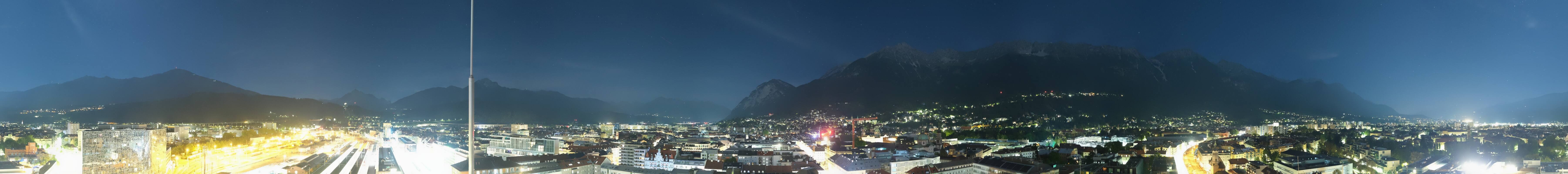Archiv Foto Webcam Panoramablick - Innsbruck