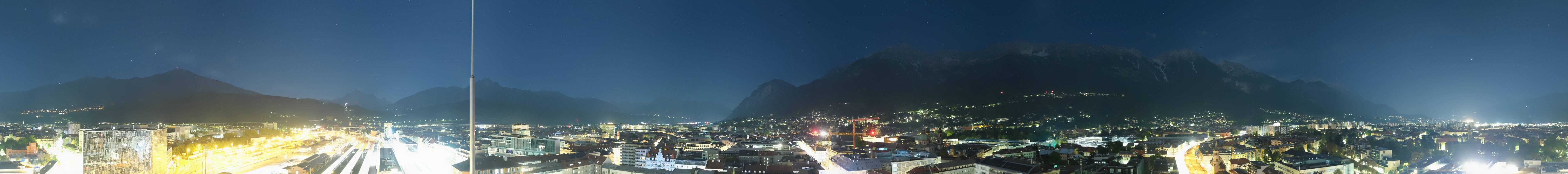 Archiv Foto Webcam Panoramablick - Innsbruck