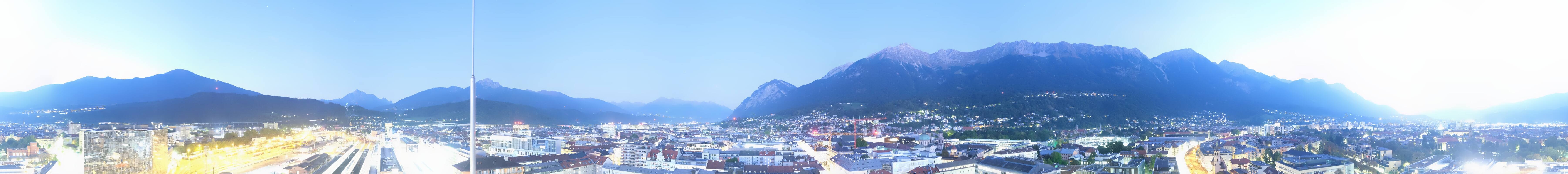 Archiv Foto Webcam Panoramablick - Innsbruck
