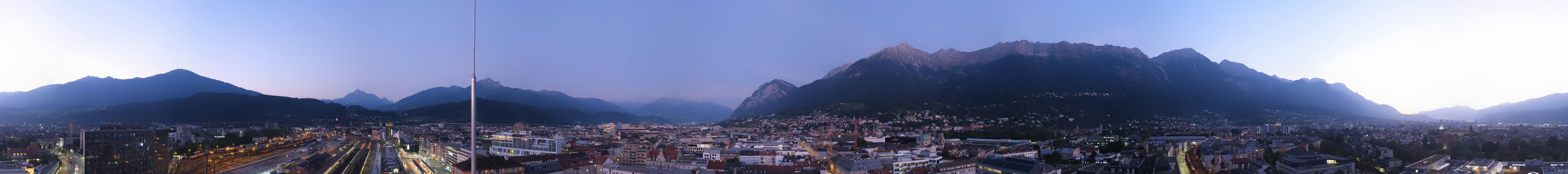 Archived image Webcam Innsbruck - panoramic view