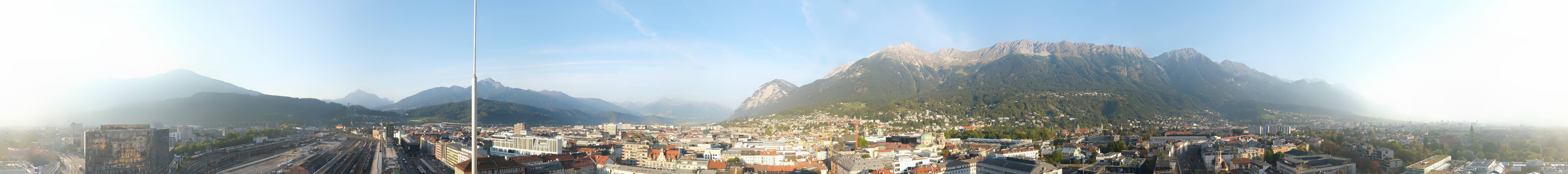 Archived image Webcam Innsbruck - panoramic view