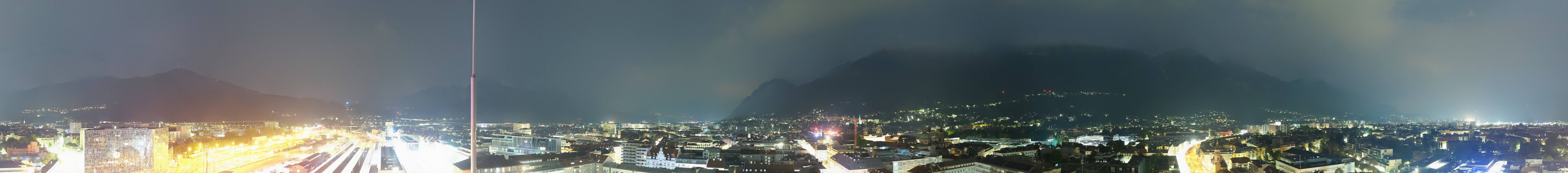 Archiv Foto Webcam Panoramablick - Innsbruck