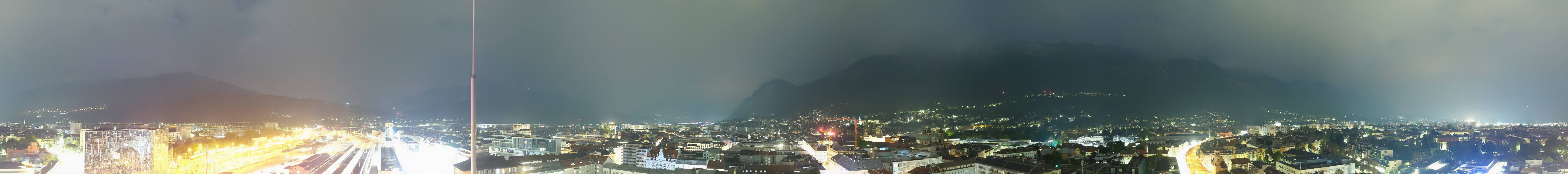 Archiv Foto Webcam Panoramablick - Innsbruck