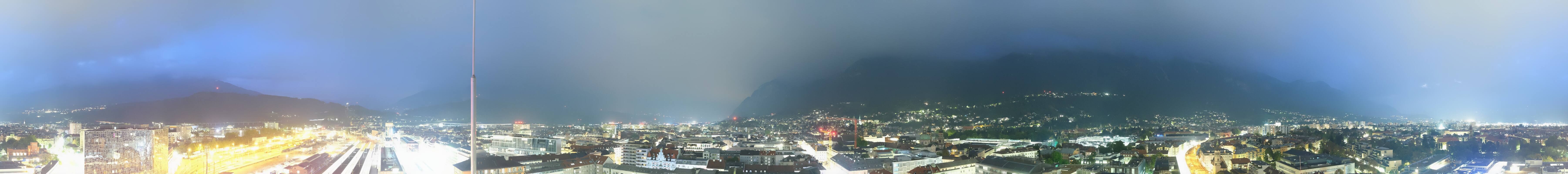 Archiv Foto Webcam Panoramablick - Innsbruck