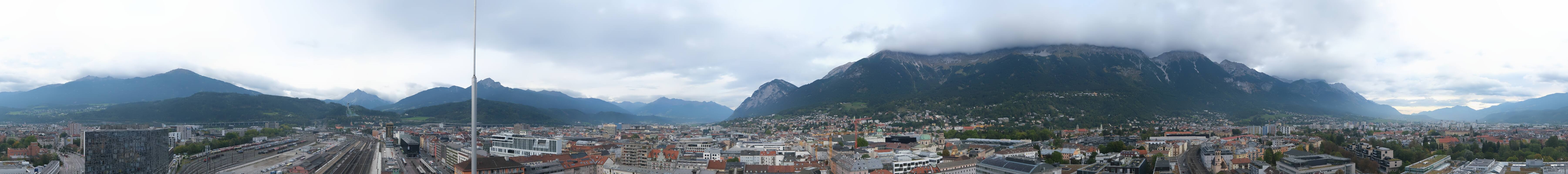 Archived image Webcam Innsbruck - panoramic view