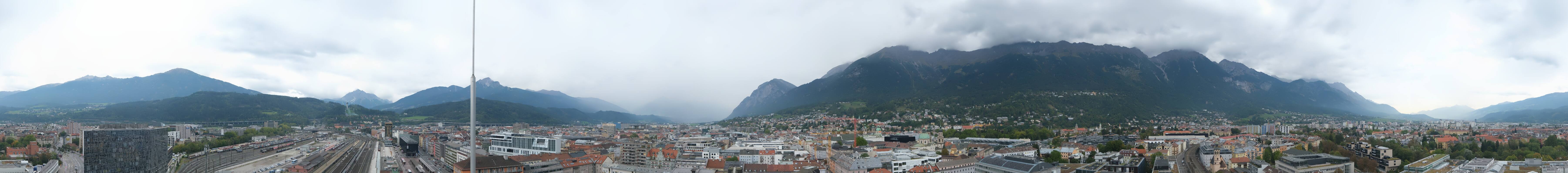 Archived image Webcam Innsbruck - panoramic view