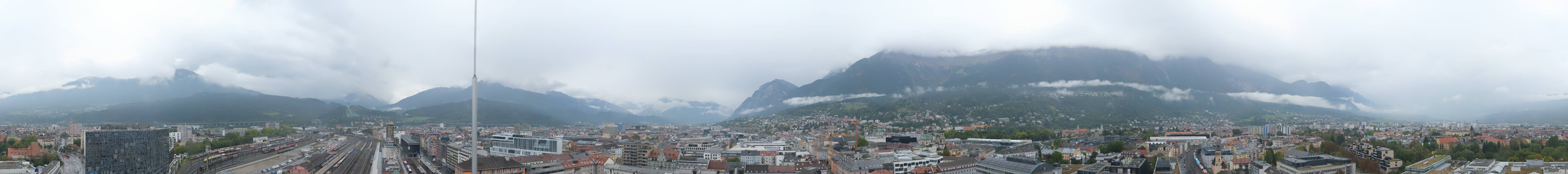 Archived image Webcam Innsbruck - panoramic view