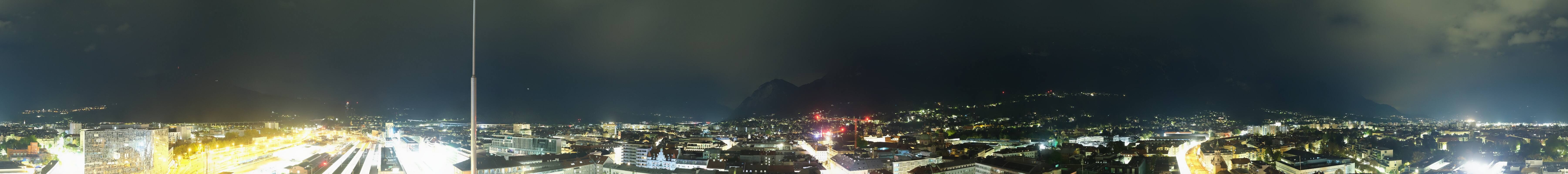 Archiv Foto Webcam Panoramablick - Innsbruck