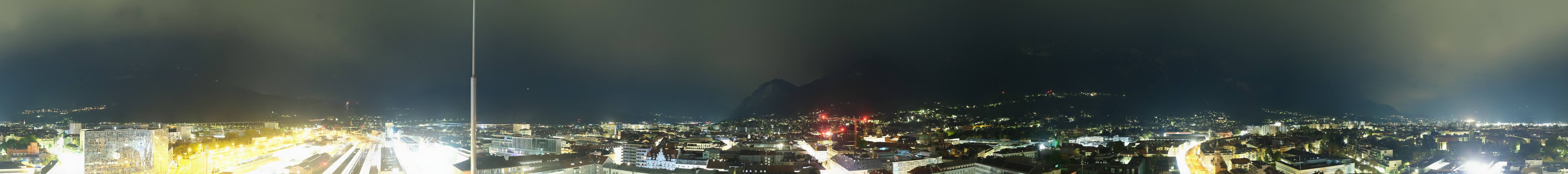 Archiv Foto Webcam Panoramablick - Innsbruck