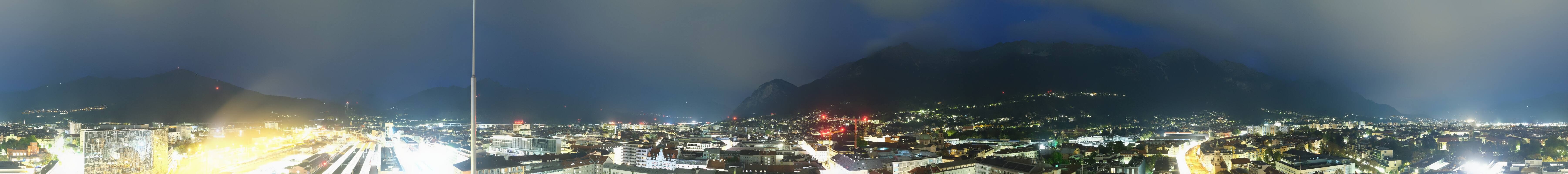 Archiv Foto Webcam Panoramablick - Innsbruck
