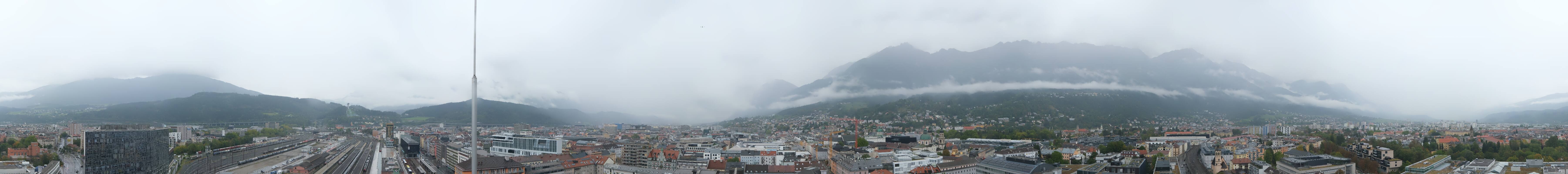 Archiv Foto Webcam Panoramablick - Innsbruck