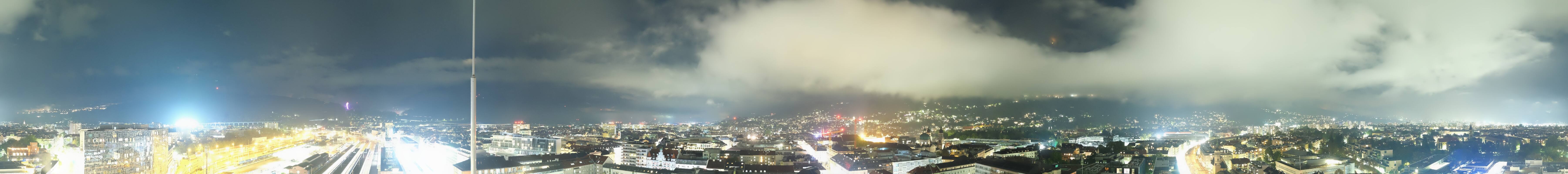 Archiv Foto Webcam Panoramablick - Innsbruck