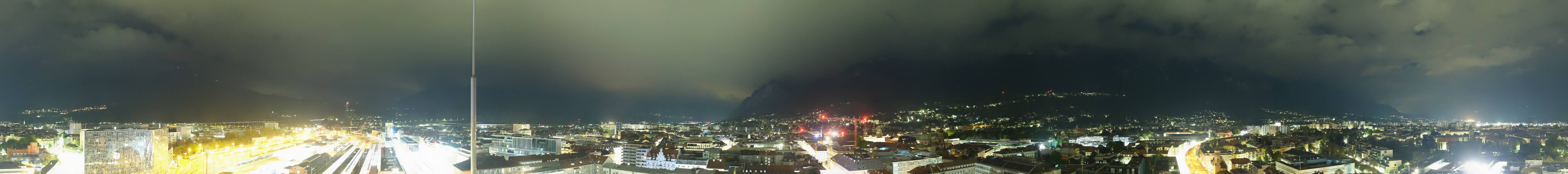 Archiv Foto Webcam Panoramablick - Innsbruck