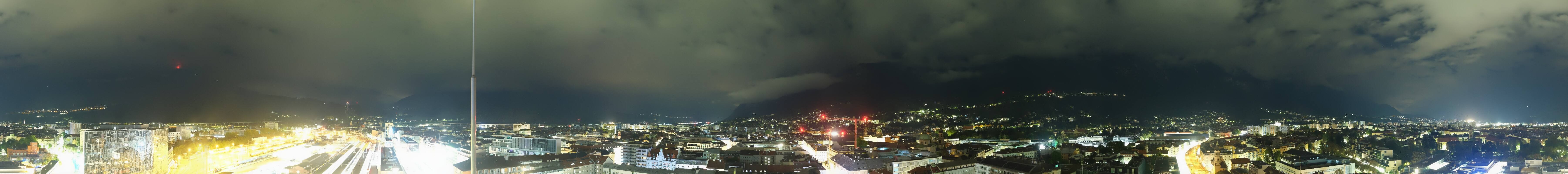 Archiv Foto Webcam Panoramablick - Innsbruck