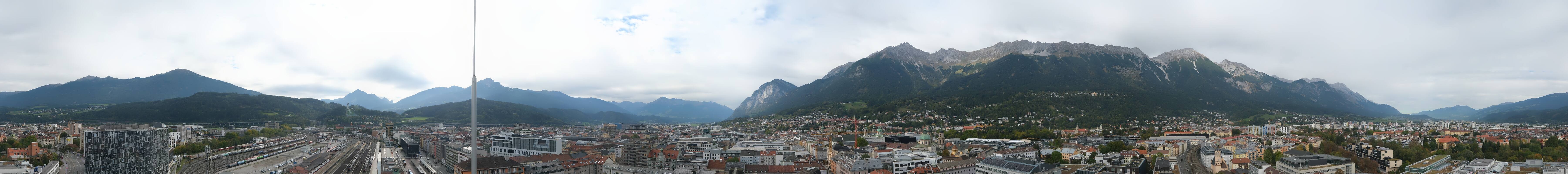 Archived image Webcam Innsbruck - panoramic view