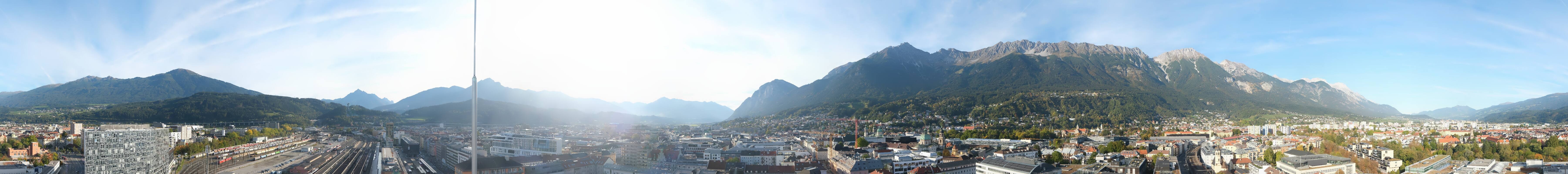 Archived image Webcam Innsbruck - panoramic view