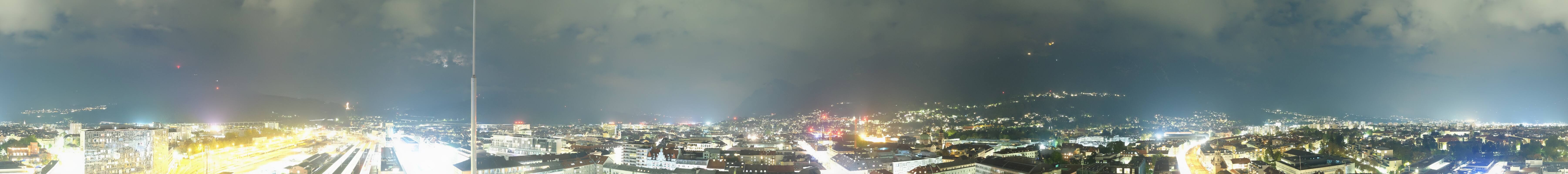 Archiv Foto Webcam Panoramablick - Innsbruck
