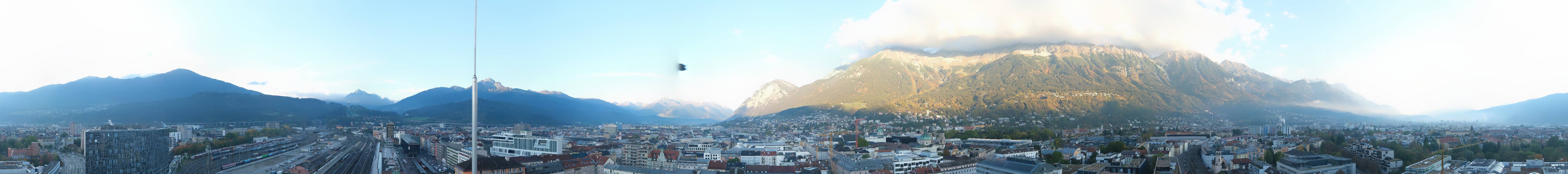 Archiv Foto Webcam Panoramablick - Innsbruck